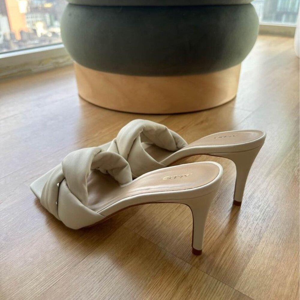 Brand new Aldo heels - white / ivory